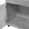 vidaXL Barwagen Betongrau 50x41x89 cm Holzwerkstoff 848265 Bild 3
