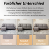 Modulares Ecksofa H 77 x T 118 x B 166 cm mit Chaiselongue links/rechts, 3-Sitzer, Antique Dark Grey Bild 5