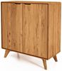 Kommode Gerg aus Wildeiche massiv 90x40x92 cm mit 2 Türen Bild 1