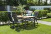 Hartman Sonata Tisch Aluminium/Teak 160x90 cm Bild 2
