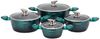 Edenberg Topf-Set Wunderschönes Topfset, Töpfe, Suppentopf, Spargeltopf, Eiertopf, Aluminiumguss, Keramik, Edelstahl (1,45L / 2,6L / 4,4L / 6,3L, 8-tlg, Zeitloses Design des Topfsets. Eine ideale Geschenkidee! Hochwertig) Bild 5