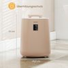 Handtuchwärmer 18 L Deckenwärmer mit LED-Anzeige & automatischer Abschaltung tragbarer heißer Handtuchbehälter Braun Bild 2