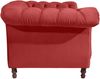 Chesterfield Sessel Kaylin Samtvelours ziegel Bild 3