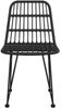 vidaXL Gartenstühle 2 Stk. Schwarz 48x62x84 cm PE-Rattan 319429 Bild 4