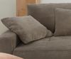 Big-Sofa 284 cm breit Wellenunterfederung Lounge-Couch Stauraum Cord Braun Taupe Bild 5