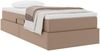 vidaXL Aufbewahrungsbett mit Matratze Cappuccino 90 x 200 cm 3370149 Bild 3