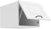 Aufsatzschrank Hochschrank 40 cm STILO Weiss Küchenzeile Küchenblock Küche Landhaus Bild 2