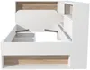 Vente-unique - TAMADU Bett Holz, Platte BeigeWeiß - B 118,5 cm x H 90,5 cm x L 211,6 cm Bild 5