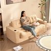 LITBIRD Sofa Bodensofa 3-Sitzer 190 cm, modulares Kordstoff Sofa mit Rückenlehne, 1 Teile, Jugend- & Studentensofa, bequemes Relax Sofa Bild 3