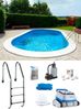 my POOL BWT Ovalpool POWER, BxLxH: 400x800x150 cm (Komplett-Set, 7-tlg), in 2 Folienfarben erhältlich, inkl. Poolroboter POWER ONE4ALL Bild 1