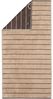 CAWÖ Handtuch - C Balance, 50x100 cm, Walkfrottier, Baumwolle, Streifen Sand Bild 4