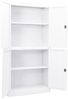 vidaXL Büroschrank Weiß Stahl, 90 x 40 x 180 cm Bild 5