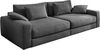 Jockenhöfer Gruppe Big-Sofa Milano XXL, B: 290 cm, mit Zierkissen, Relaxfläche 120x240 cm, Federkern Bild 2