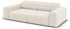 Micadoni Sofa Jennifer 3-Sitzer Samt Helles Beige Bild 3