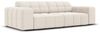 Micadoni Sofa Jennifer 3-Sitzer Samt Helles Beige Bild 2