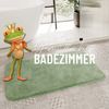Homie Living Badematte Porto Azzurro, Höhe 30 mm, rutschhemmend beschichtet, schnell trocknend, fußbodenheizungsgeeignet, Polyester, rechteckig, Badteppich, uni, rechteckig & rund, waschbar, Badezimmerteppich Bild 4