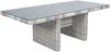 Gartentisch Boston Esstisch Wangentisch 192x90x75cm Glas-Keramik Weiß-Grau Bild 2