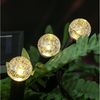 MARELIDA LED Solarleuchte LED Solar Gartenstecker Luftblasen Beetstecker Blumentopfdeko Sensor, LED Classic, warmweiß (2100K bis 3000K) Bild 3