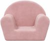 vidaXL Kindersofa Rosa Weicher Plüsch 356985 Bild 3
