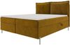 Boxspringbett Elysio - Cordstoff - gold - 180x200 cm Bild 1