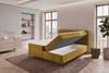 Boxspringbett Elysio - Cordstoff - gold - 180x200 cm Bild 5