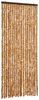 vidaXL Fliegenvorhang Ocker und Weiß 56x200 cm Chenille 377399 Bild 2