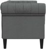 vidaXL Sofa Dunkelgrau 182,5 x 74,5 x 74,5 cm Polyester 42013008 Bild 5