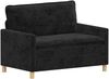vidaXL Sofa Schwarz 126 x 81 x 87,5 cm Polyester 42028822 Bild 2