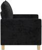 vidaXL Sofa Schwarz 126 x 81 x 87,5 cm Polyester 42028822 Bild 4