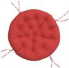 vidaXL Kissen Rund Rot Ø 100x11 cm Oxford-Gewebe 361968 Bild 2