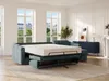 Vente-unique - DARIELO Sofa Stoff Blau - B 223 cm152 cm x H 93 cm x L 275 cm Bild 3