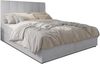 AX LIVING Boxbett Merea Boxspringbett Grau mit Bettkasten 160x200 cm Bild 2
