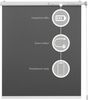 Lichtblick Sonnenschutzsysteme GmbH Bluetooth-Rollo Palermo 100 cm x 190 cm (BxL) Taupe Verdunkelnd & Thermofuntion; Klemm- und schraubbar; Motor per App oder manuell steuerbar Bild 3