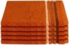 Schiesser Frottier Gästetücher Skyline Color im 5er Set aus kuschelweicher Baumwolle, Made IN Green, Farbe:Kupfer, Größe:30x50 cm Bild 4