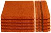 Schiesser Frottier Gästetücher Skyline Color im 5er Set aus kuschelweicher Baumwolle, Made IN Green, Farbe:Kupfer, Größe:30x50 cm Bild 5