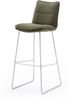2er Set Barhocker Hampton - Anthrazit / Schwarz Bild 5