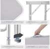 tectake Campingtisch Lothar (1-St, 1 tlg), Kompakter Klapptisch aus Aluminium Bild 4