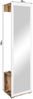 OTTO home Garderobenschrank Paris moderne Garderobenschrank 190cm, mit Kleiderstange und Frontspiegel Bild 4