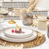 SÄNGER Steingut Dessertteller Bombay Ivory 4 teilig Bild 4