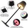 Elegear LED Tischleuchte dimmbare Lampe, Nachttischlampe, kabellose Tischleuchte, Dimmbar/Farbwechsel, LED fest integriert, Warmweiß / Neutralweiß / Kaltweiß / RGB, Wohnzimmerlampe, Schreibtischlampe, Outdoor-Lampe, Kinderlampe Bild 3