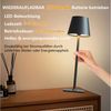 Elegear LED Tischleuchte dimmbare Lampe, Nachttischlampe, kabellose Tischleuchte, Dimmbar/Farbwechsel, LED fest integriert, Warmweiß / Neutralweiß / Kaltweiß / RGB, Wohnzimmerlampe, Schreibtischlampe, Outdoor-Lampe, Kinderlampe Bild 2