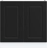 vidaXL Spülenunterschrank Kalmar Schwarz 80x46x81,5 cm Holzwerkstoff 853448 Bild 4