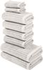 OTTO home Handtuch Set Ognon, Duschtücher, Handtücher, Gästetücher, Zen, Scandi, Boho, Frottier (Set, 8-St), Muster, Hoch-Tief-Struktur, einfarbig, Handtuch-Set, 100% Baumwolle Bild 2