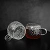 8-tlg. Gläser-Set mit Henkel 250 ml - Hitzebeständiges Glas mit strukturiertem Design Bild 4