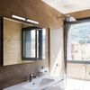 B.K.Licht Deckenleuchte Badleuchte LED Spiegelleuchte IP44 schwarz - BKL1578, LED fest integriert, 2700K - Extra-Warmweiß, Spiegelleuchte 55cm Badezimmer WC Spiegelschrank IP44 Bild 3