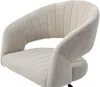 Vente-unique - TIRIESI Office chair Stoff Beige - B 56 cm x H 87 cm79 cm x L 61 cm Bild 5