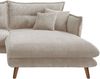 INOSIGN Ecksofa Lazio, zwei verschiedene Fußfarben wählbar Bild 3