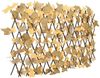 vidaXL Rankgitter mit Künstlichen Ahornblättern 5 Stk. Orange 180x60cm 366595 Bild 2