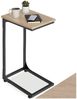 tectake Beistelltisch Couchtisch Erie 40x30x63cm (1-St, 1 tlg), Schlanker Beistelltisch im minimalistischen Industrie-Design Bild 5