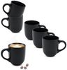 Spetebo Tasse Steinzeug Kaffeetasse 300 ml schwarz matt, 1-tlg, Porzellan, Mikrowelle geeignet Bild 2